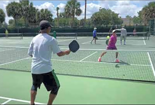 Pickleball: &quot;War Options&quot;, Deb Harrison