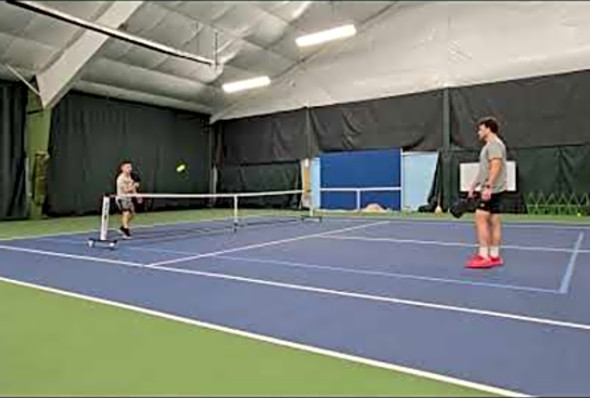 Singles Pickleball match #5