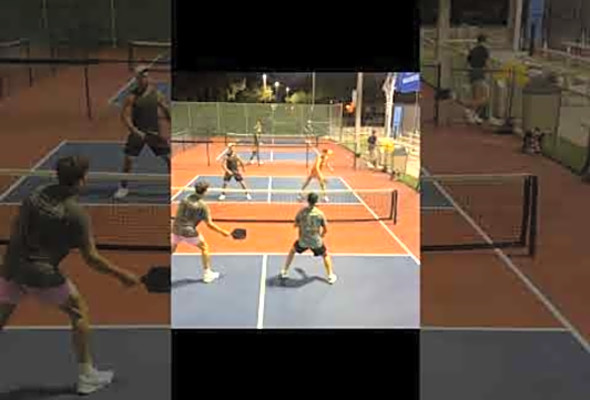 Mixed doubles Pickleball game highlights #mixeddoubles#pickleball#mlp #ppa