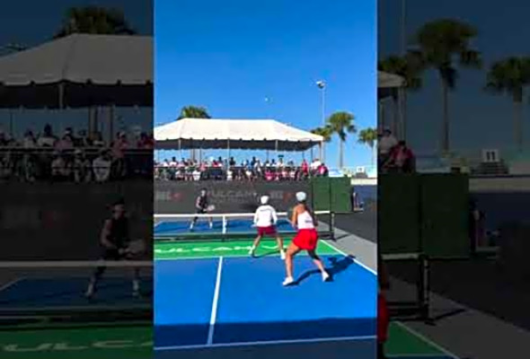 THIS is why they call him Big H ....: atstlshockmlp #pickleball #mlp