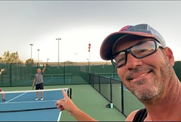 Use your shield! Attack defense! Live Pickleball Lesson