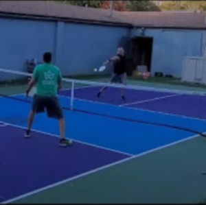Pickleball- October 2020: Dave Ashby/Paul Valenti vs. Jose Derisi/Joe Va...
