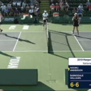 Women&#039;s Doubles Senior Pro 50 Lisa Naumu Kris Anderson Christine Barksda...