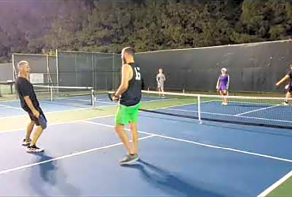 What a Fun Point! Skylar / Glenn vs Lily / Rich Pickleball match play highlights Sept 5th