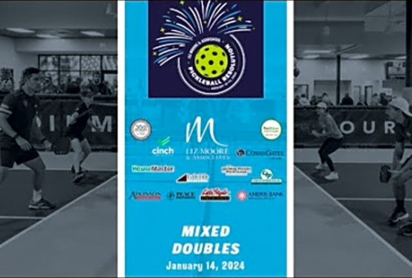 Liz Moore &amp; Associates Pickleball Resolution - Mixed Doubles - January 14, 2024
