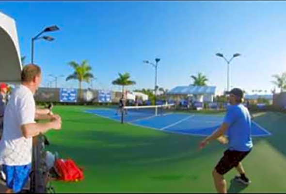 VR360 Garriotte-Sutherst vs Cassidy-Johnson APP Pickleball Pro Mixed-Port St Lucie, FL &#039;21-Games 2&amp;3