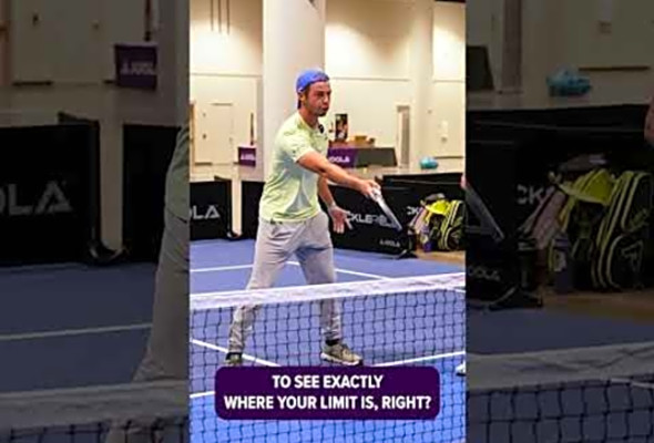 Ben Johns Pro Tip :: Taking Dinks Out of the Air #joola #pickleball #benjohns #pickleballtip