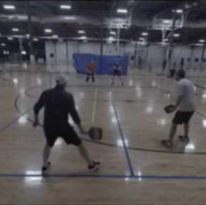 Pickleball pickup games at Mill Works in Westford MA