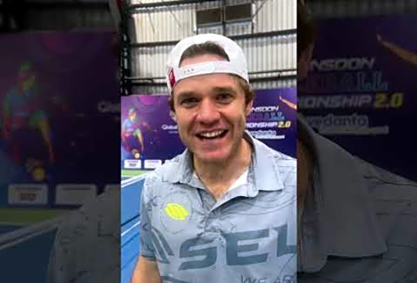 Professional Pickleball player Rob Nunnery has a message for NEPAL