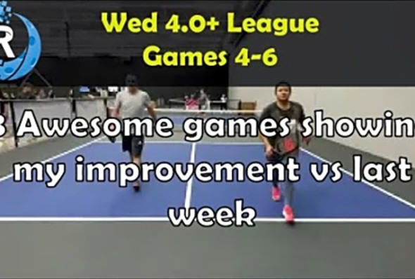 Week2 Games 4-6 Pickleball 4.0 League atPala