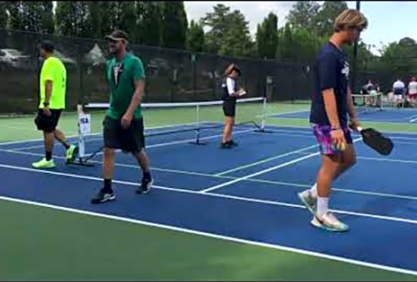 Garriotte-Justiniani vs Kusminder-Ignatowich - PPA Atlanta Open - Pro Men&#039;s Doubles Pickleball- 5/22