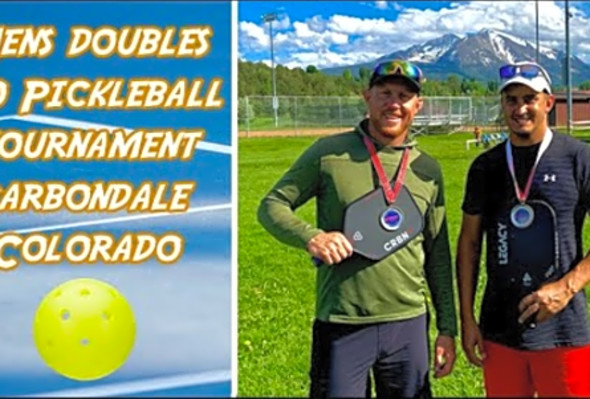 Mens 4.0 Carbondale Pickleball tournament 23&#039;