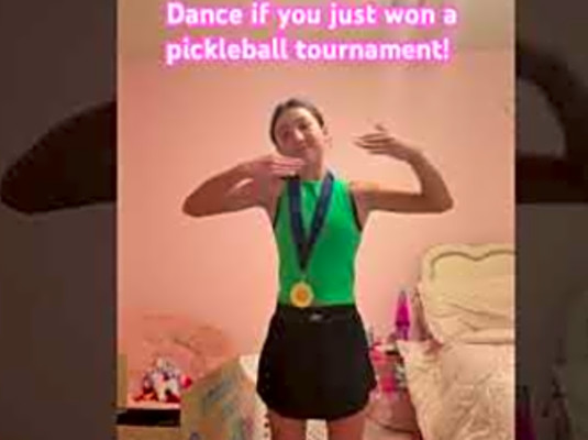 Has anyone else won a pickleball tournament?#fyp#pickleball