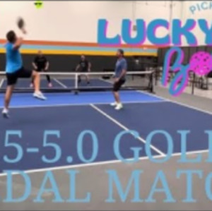 4.5 to 5.0 gold medal match full classic Pickleball tournament 2024