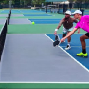 Amateurs Play Pickleball with Tyson McGuffin