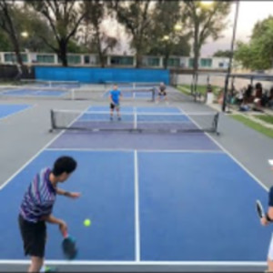 Bad Pickleball Pro Level Rec Scott Crandall Brian Bonilla Matt Baca Serg...