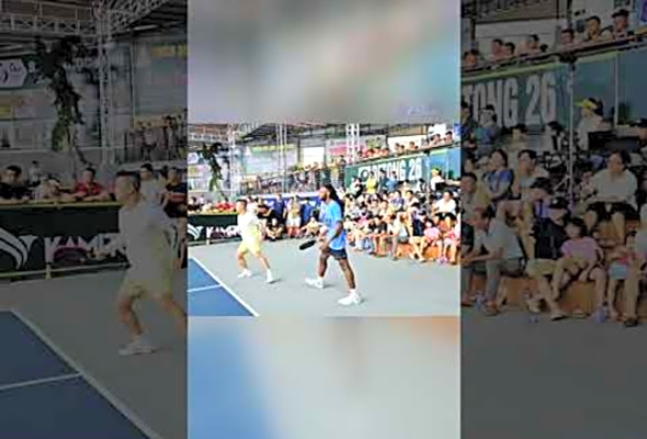 Hn 100 cp vn ng vin tham gia gii Pickleball HighFive tranh cp i Ngn Restaurant