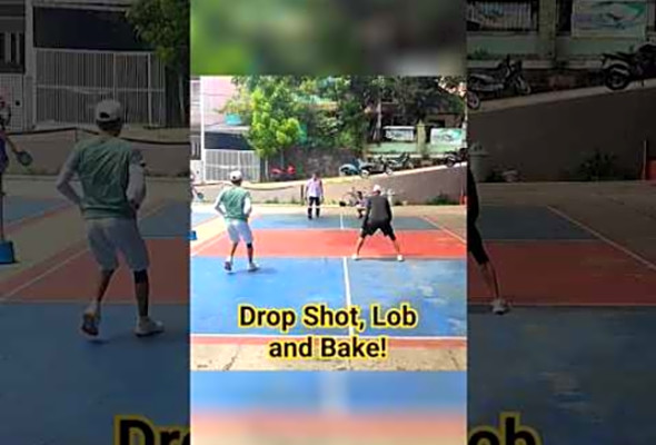 DROP SHOT, LOB AND BAKE - Pickleball Indonesia