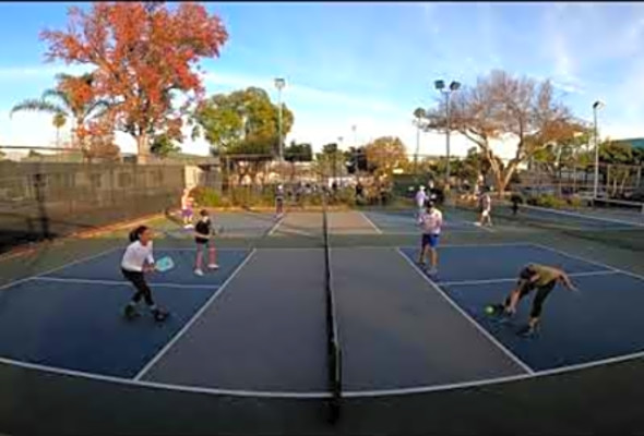 Bad Pickleball Birthday Rec Play 5.0 Jessie Irvine Hayden Patriquin Aaron Donofrio Mary Brascia