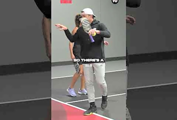 Pickleball pro Rob Nunnery will take you through strategy for positioning/movement at the kitchen