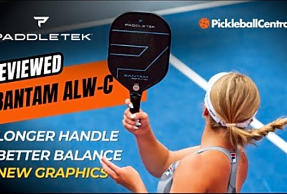 Reviewed: NEW Paddletek Bantam ALW-C Pickleball Paddle