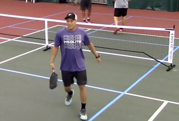 Wolfe Sports Pickleball OMD 1/4 Final Kyle Selinko/Zane Navratil v Altaf Merchant/Brian Poynter