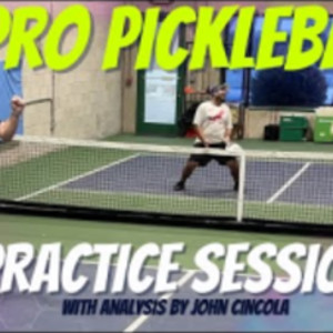 Wanna See How Pro Pickleball Players Practice? Including Breakdown/Point...