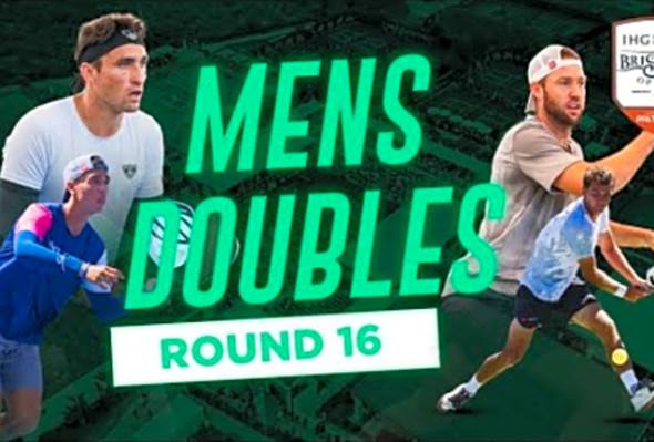 Devilliers/Tellez v Sock/Shick at the IHG Hotels &amp; Resorts Bristol Open