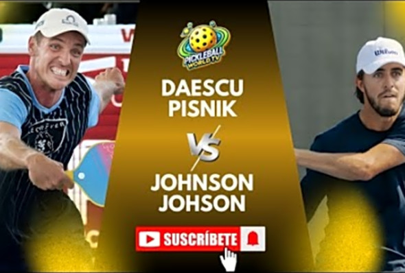 INTENSE SHOWDOWN! Johnson/Johnson vs Pisnik/Daescu - Veolia Atlanta Pickleball Championships