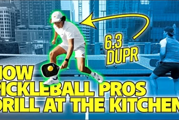 A Pickleball Pro Drill Session I Kitchen Emphasis