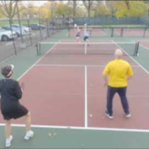 Pickleball Match - Terry/Heather vs Kent/Mary