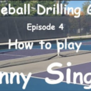 Pickleball Drilling Games - Episode 4 - How to Play Skinny Singles