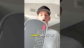 An Honest Review Of The Professor PHD Pro Pickleball Paddle! #pickleball #pickleballvideos
