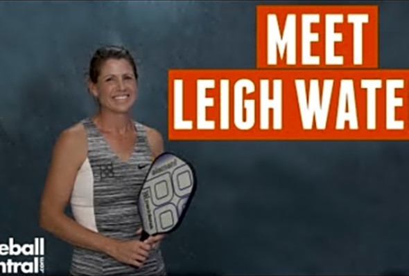 PickleballCentral Interview with Pro Leigh Waters