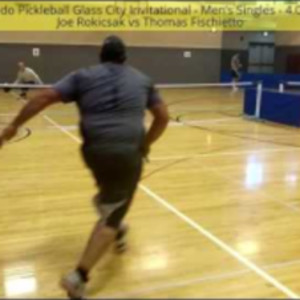 Toledo Pickleball Glass City Invitational - Mens Singles - Joe Rokicsak ...