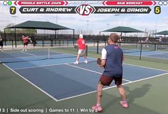 Match 2, Game 2 - Paddle Battle 2025 pickleball tournament - SIUE vs Lewis &amp; Clark