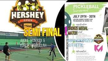 The Hershey Open Pickleball 2023 - Bronze Medal Match - 50 Men&#039;s Doubles 3.5-4.0