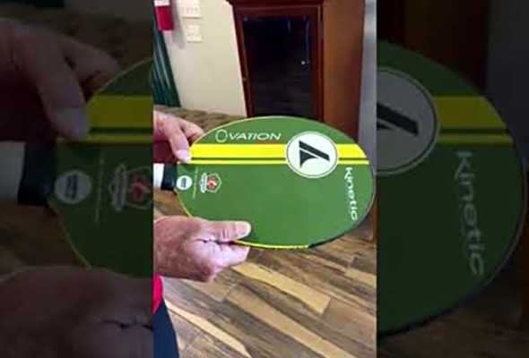 Steve teases the new Ovation Touch paddle.