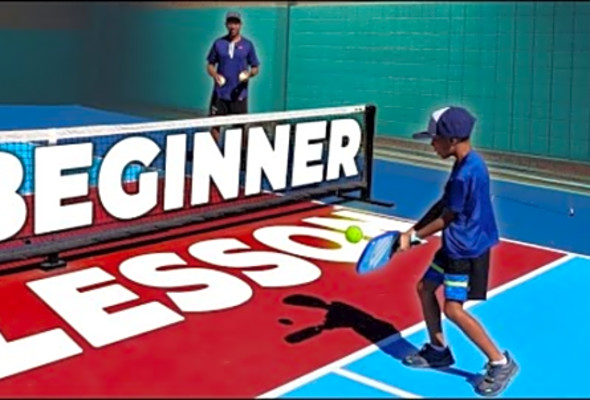 A Beginner Pickleball Lesson - Essential Skills