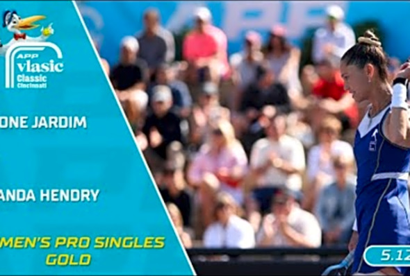 2024 APP Vlasic Classic Cincinnati I Simone Jardim vs. Amanda Hendry - Women&#039;s Singles Final