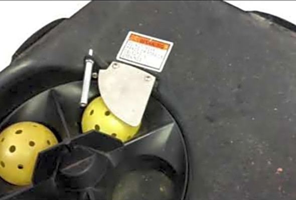 Convert Tennis Tutor to Pickleball Tutor Ball Machine