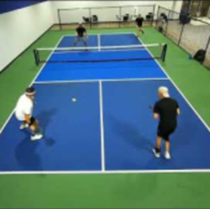 Quick Pickleball Point - 3rd Shot Drive - Deep Serve - 3.5-4.0 Men&#039;s Dou...