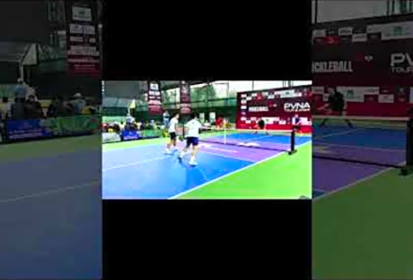 Highlight - Khi/Chnh vs Quang/Thng at VTV8 Pickleball Cup Tournament