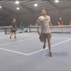 SAVAGE DRIVES DOWN THE MIDDLE! 4.0 Pickleball Rec Game at Litchfield, SC