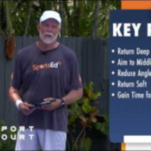 Pickleball Skills Training - Return of the Serve