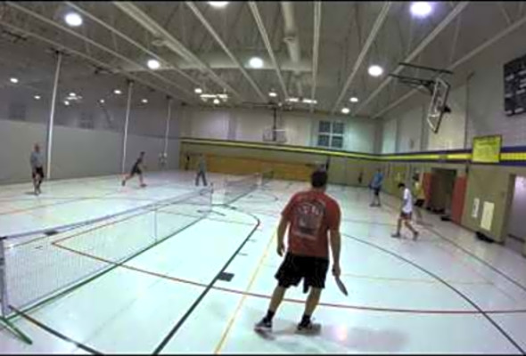 Week 3 Courts 2 &amp; 3 (Part 2/3) Pickleball Ladder League 3