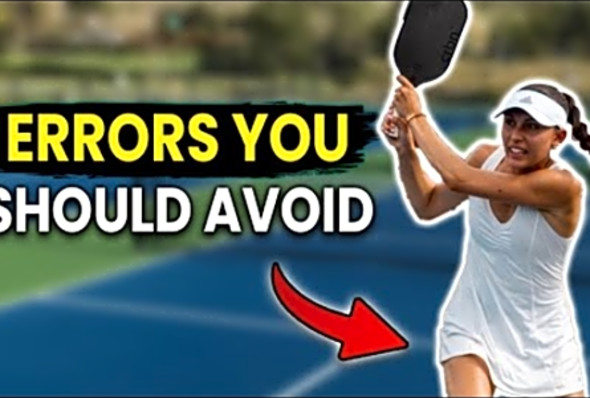 STOP MAKING FOOLISH MISTAKES Pickleball Errors COSTING YOU GAMES