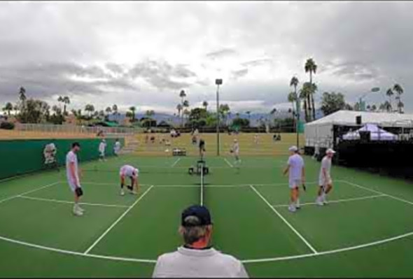 2023 PPA Hyundai Masters Men&#039;s Pro Doubles Sam Querrey Wes Burrows Spencer Smith Christian Alshon