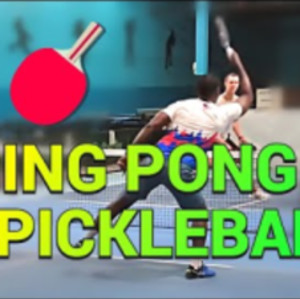 Table Tennis vs Pickleball Men&#039;s Doubles