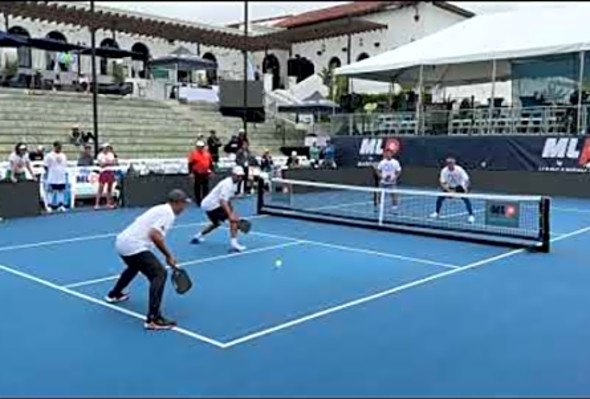 Jorja Peaches VS Scorpions Round 3 Major League Pickleball Owners/Staff Tournament 6/19/23